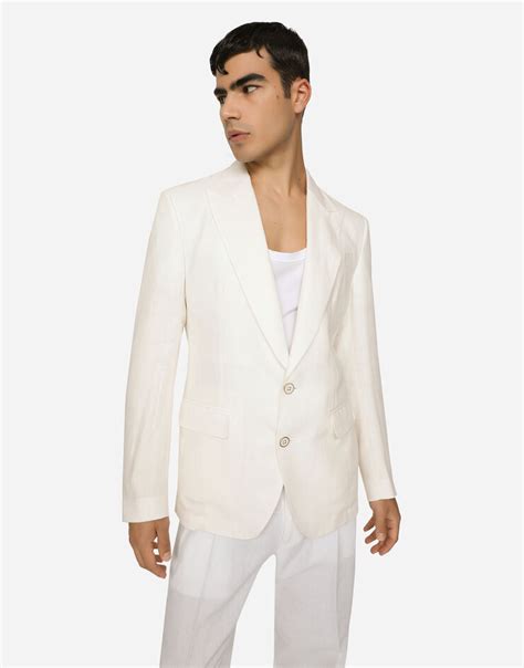 dolce gabbana giacca uomo|GIACCA in White for Men .